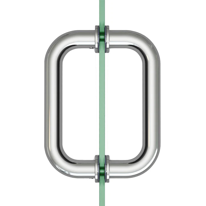 #PH6X6 TRADITIONAL BACK-TO-BACK TUBULAR PULL HANDLE 6"
