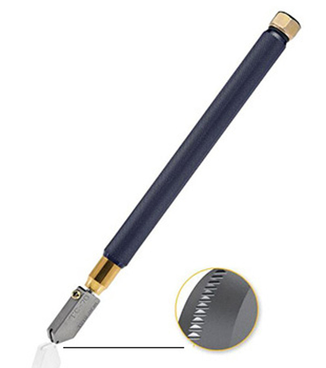 #TOYO Toyo Brass Barrel Trac Wheel Head Supercutter - Straight Cuts (TC-70SB)